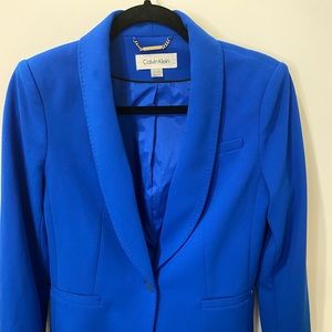 Cobalt Blue Calvin Klein Blazer
